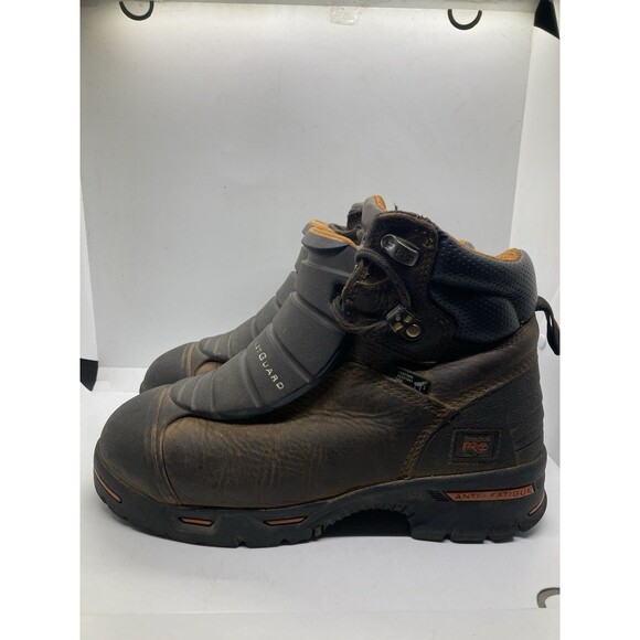 Timberland Pro  Endurance External Met Guard Work Boot Mens 7 Brown A172T